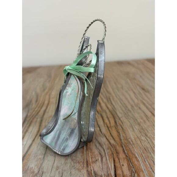 1991 Classical Heirlooms Birth Angel Stained Glass - Picture 2 of 4